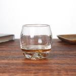 350ml 12oz Round Iceberg Custom Whiskey Glasses Thick Bottom