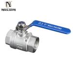 2pc 2 way Internal Thread Ball Valve made of 304 316 Stainless Steel for
