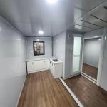 Electro Galvanized Steel Structure Garden Living 2 Bedroom Prefabricated Modular