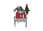 Snowman Iron On Jacket Clothes Adhesive Embroidered Patches Christmas Stickers