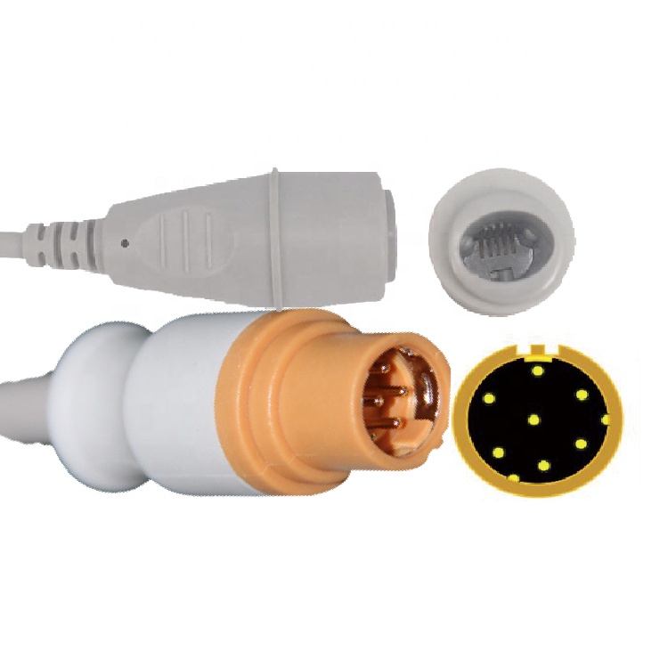 IBP adapter cable compatible for SIEMENS 7pin to Edward transducer