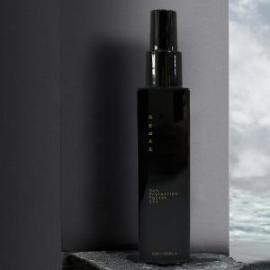 Quality 150ml black cylindrical smooth bottle with black spray for spray bottle wholesale