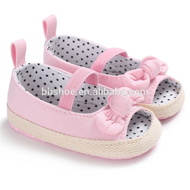 New fashion soft-sole Casual canvas Fish head Toddler infant sandals