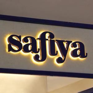 Quality Stainless steel illuminated Gold 3D Customized backlit outdoor logo letter sign wholesale