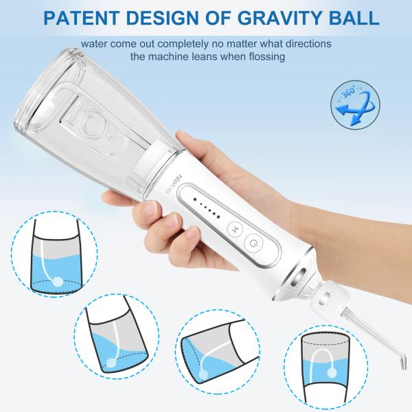 Rechargeable Electric Water Flosser Dental Oral Irrigator Portable Teeth