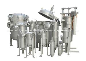 Quality 10T/H Stainless Steel Water Micron Bag Filter Housing wholesale
