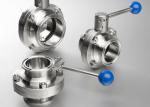 1" X0.065" Hygienic Butterfly Valves For High Temperature Pipe System
