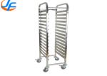 RK Bakeware China- 20 Pan End Load Stainless Steel Bun / Sheet Pan Rack -