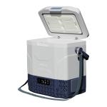 12L Green/Blue/Brown Car Freezer Fridge AC/DC Portable Refrigerator for French