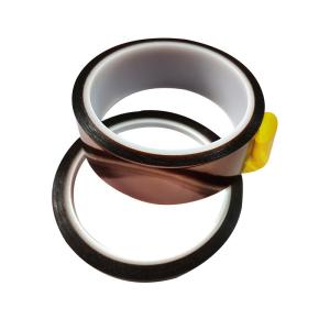 Quality 55um Polyimide Adhesive Tape silicone Kapton Tape 30mm For Powder Coating wholesale