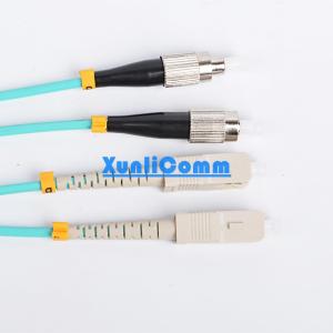 Quality Waterproof Fiber Optic Patch Cord , FC SC Fiber Patch Cord Multi Fibers wholesale