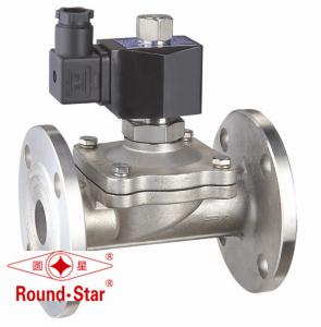 Quality 2 Way Zero Pressure Solenoid Valve , Electric Diaphragm Valve DN15 ～50mm wholesale