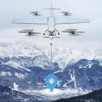 Fixed Wing Oil Electric Hybrid VTOL UAV Security Rescue Police Military Drone