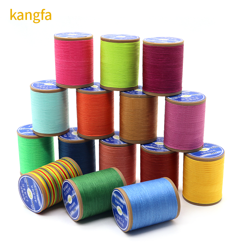 Wax Covered Thread High Tension Polyester Cord for DIY Handicraft Tool Hand Stitching