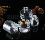 Screw Cap Round Glass Aroma Diffuser Bottle , 100ml Reed Diffuser Bottle