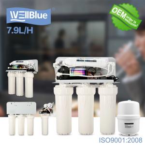 Quality Household Reverse Osmosis Water Filtration System With 3.2G Storage Tank wholesale