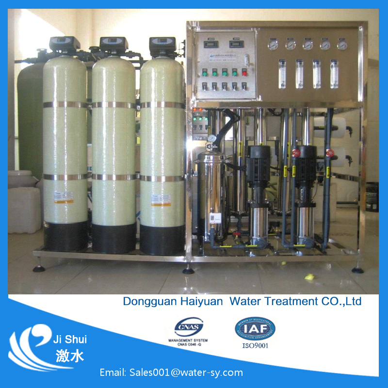 Demineralized Containerized Water Treatment Plant 1000LPH With PLC