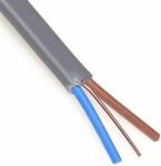 300/500V PVC Insulated Flat Twin and Earth Electric Cable for Light Industrial