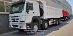 Chinese Sinotruck Howo 400hp Tipper 8x4 Mini 60 Ton Canter new Dump Truck