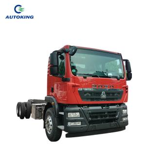 Quality Used Sinotruck 4x2 HOWO Dump Truck With 300-400L Fuel Tank Capacity And Left Steering wholesale