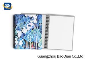 Quality Pretty Girl Design 3D Lenticular Notebook PET / PP / PVC Cover Material wholesale