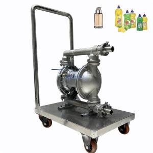 Quality Filling Machine Match Equipment Chemical Liquid Cosmetic Lotion Paste Transfer Pump Air Operated Pneumatic Diaphragm Pum wholesale