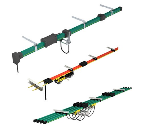 C Rail Cable Trolley For Eot Crane Mobile Equipment Electrification