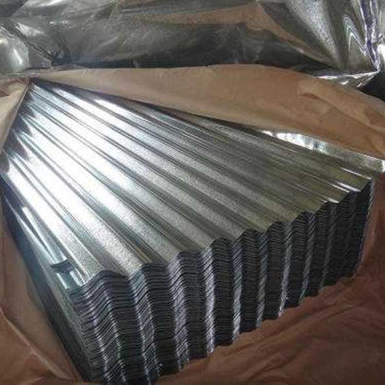 AiSi ASTM BS Corrugated GI Steel Plate Zinc Coating 80g/M2