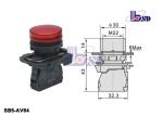 Industrial Red Momentary Button Switch Push Button Control Switch 660V