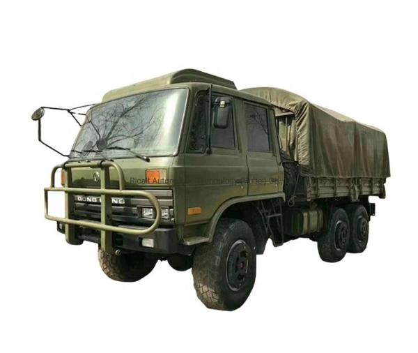 6x6 Dongfeng Off Road Diesel Truck With Tent EQ2102N 6 Wheel Automatic AWD Cargo