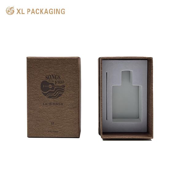 50ml 100ml Paper White Perfume Box Personalized Fragrance Packaging Box With