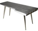 Salon Vintage Table Butler Midway Aviator Desk PE Foam Packing