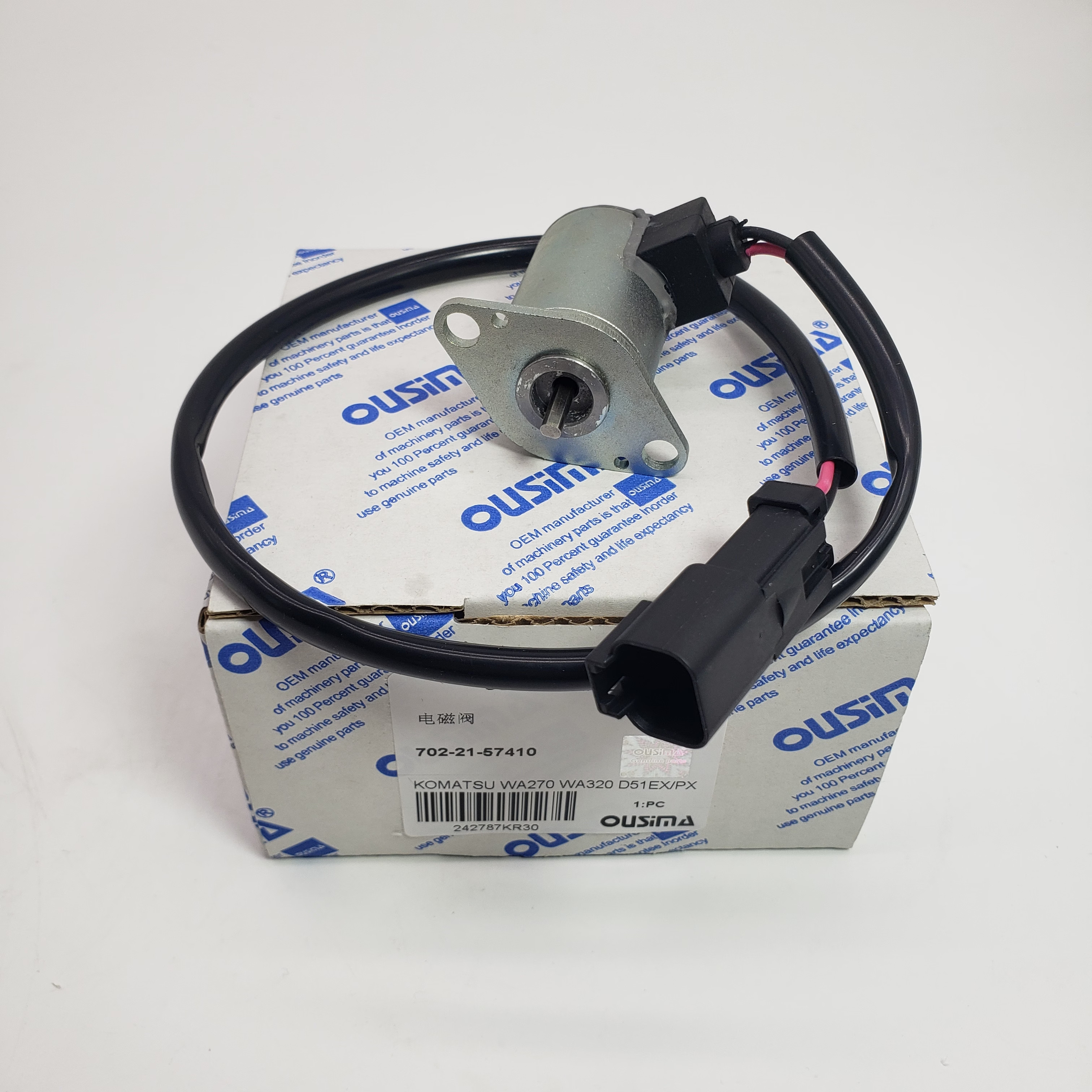 Solenoid Valve 702-21-58140 For KOMATSU D51EX/PX WA270 WA320