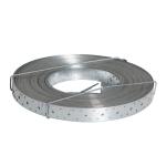 Galvanised Steel Perforated Metal Tape 30Mm 30 Metres On A Roll In Carton Box
