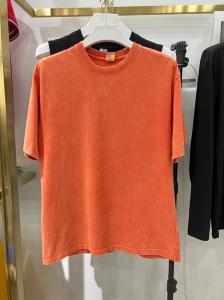 Quality High Quality Classical Shirts 100% Cotton T-Shirt Regular Fit Palin Scoop Neck T Shirt for Men wholesale