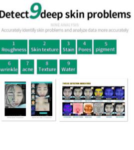 Quality 3D Digital Observer Facial Skin Scanner Analyzer Diagnosis Machine wholesale