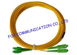 Quality Yellow Fiber Optic Patch Cord to Double Density of Fiber Termination Equipment wholesale