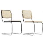 Vintage Comfortable Wood Mid Century Modern Rattan Chair For Restaurant