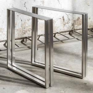 Quality Stainless Steel Table Base , Metal Furniture Legs , Metal Structural Frames wholesale