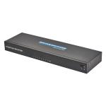 Black 3840x2160 30Hz 1x8 DVI Signal Splitter