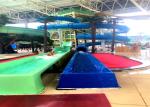 Mix Color 2000sq.m 5m Spiral Water Slide For Children