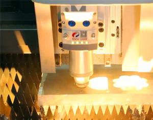 Quality CNC Aluminum Alloy Fiber Laser Cutting Machine for Thick Sheet , 4000mm×2000mm wholesale