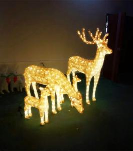 Quality christmas reindeer lights wholesale