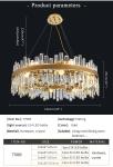 Creative Led Crystal Chandelier For Living Dining Room Luxury Home Decor dinner