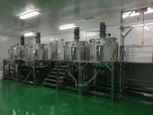 Quality 380V Liquid Soap Detergent Production Line Automatic Electric Heating Method wholesale