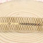 Garment Decoration Jute Rope Ribbon Gift Packing Wired Burlap Ribbon