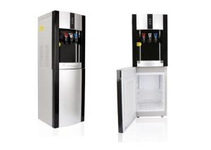 Quality 3 Tap Free Standing Water Dispenser , Floor Standing Water Dispenser With Refrigerator wholesale