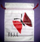 Customized Colorful Plastic Drawstring Backpack Bags For Traveling / Shoes /