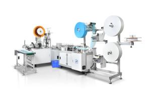 Quality Inner Earloop PLC 70pcs/Min Automatic Face Mask Manufacturing Machine wholesale