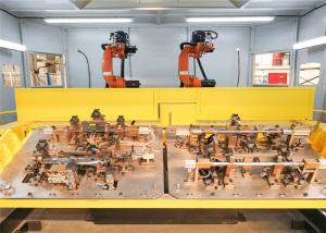 Quality Special Steel Robotic Welding Systems Semi - Trailer Robot Welder Station wholesale